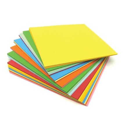 Colour Paper 100 Sheets, Multi Colors - A4 Size